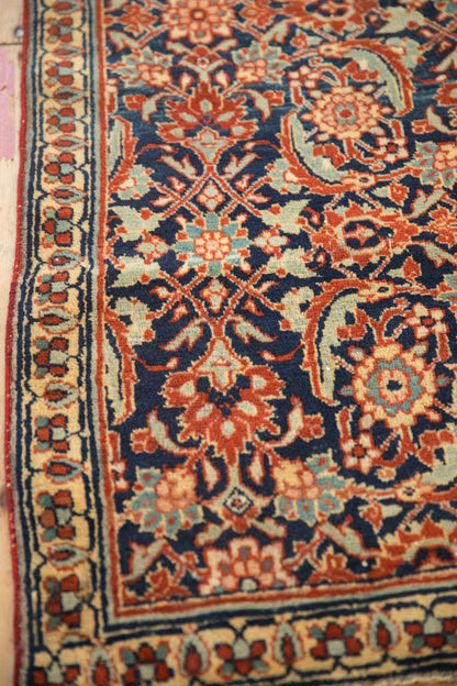 2.5x4 Vintage Tabriz Sennehbaft Rug
