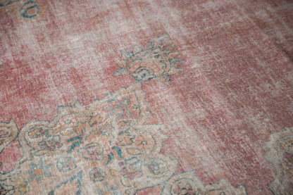 12x18.5 Antique Distressed Kermanshah Carpet