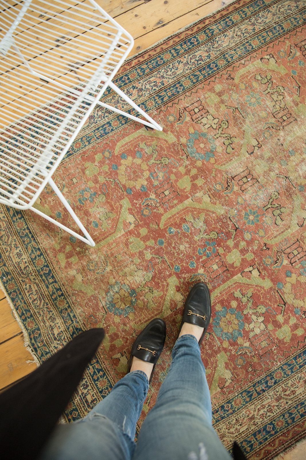 5.5x12 Antique Northwest Persian Rug Runner
