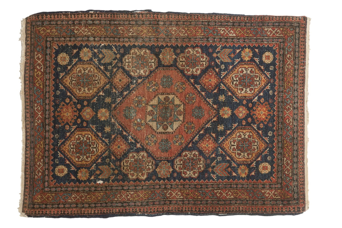 3x4.5 Antique Fine Tehran Rug