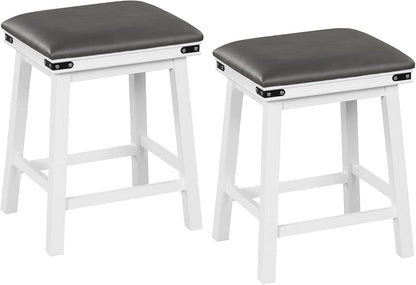 24 Inch Counter Height Bar Stools Set of Two