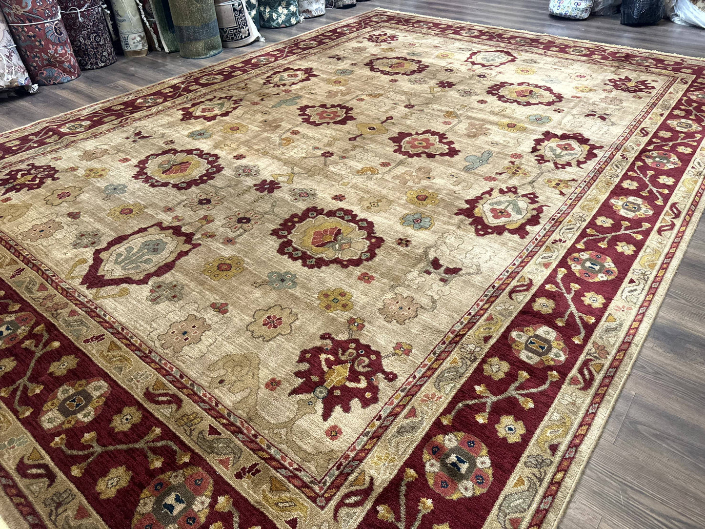 Karastan Rug 10x14, Antique Legends Oushak 2200-203, Vintage, Wool Pile