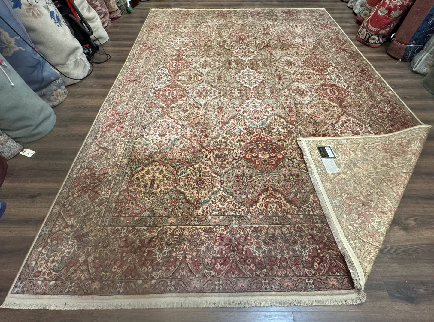 10x14 Karastan Empress Kirman Rug #700/719, Vintage Wool Discontinued Karastan