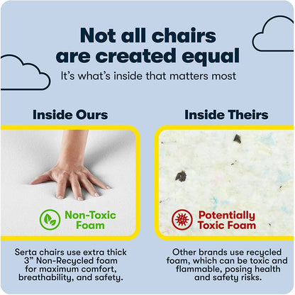 Ergonomic Executive Chair Bonded Leather With Air Lumbar