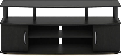 Jaya 55 Inch TV Entertainment Stand Blackwood Wood Cabinet