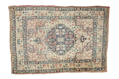 2x2.5 Antique Kerman Square Rug Mat