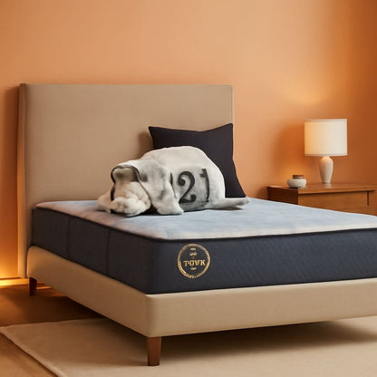 Full Size Hybrid Mattress Box Cooling Memory Foam Technology