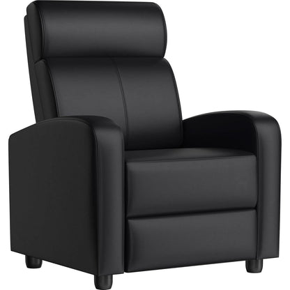 Modern Recliner Sofa With Lumbar Support And Plush Comfort