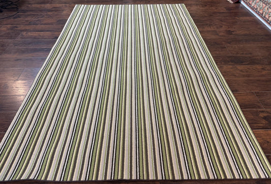 Stark Power Loomed Striped Rug 6x9, Multicolor Vintage Stark Carpet