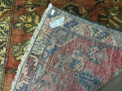 4' X 6' Antique 1920 Handmade Turkish Wool Rug Veg Dye Nice