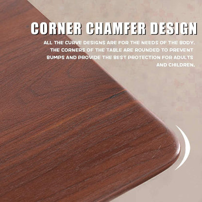 47 Inch Dining Table Natural Finish for Small Spaces