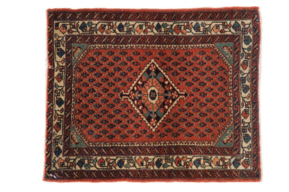 2x2.5 Vintage Engelas Square Rug Mat