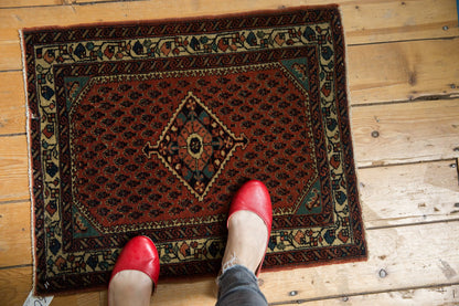 2x2.5 Vintage Engelas Square Rug Mat