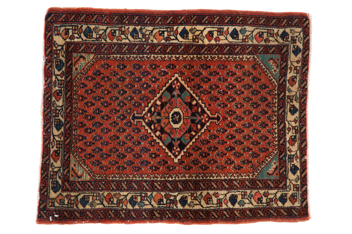 2x2.5 Vintage Engelas Square Rug Mat