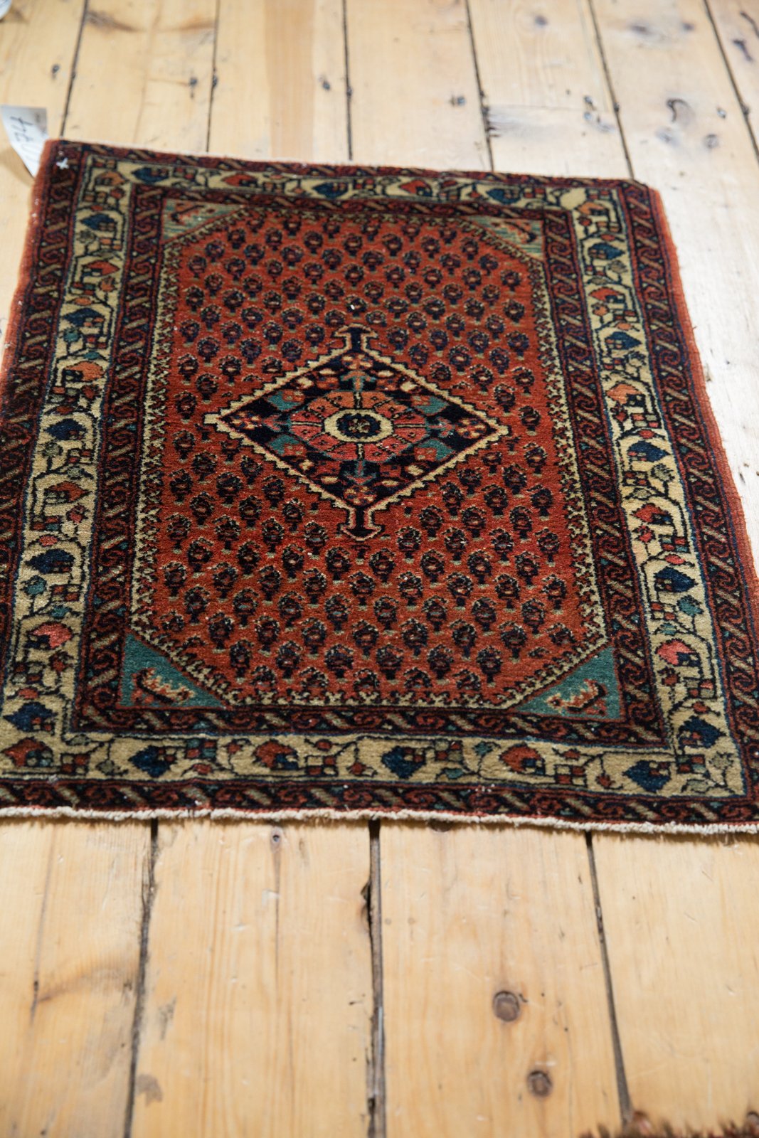 2x2.5 Vintage Engelas Square Rug Mat
