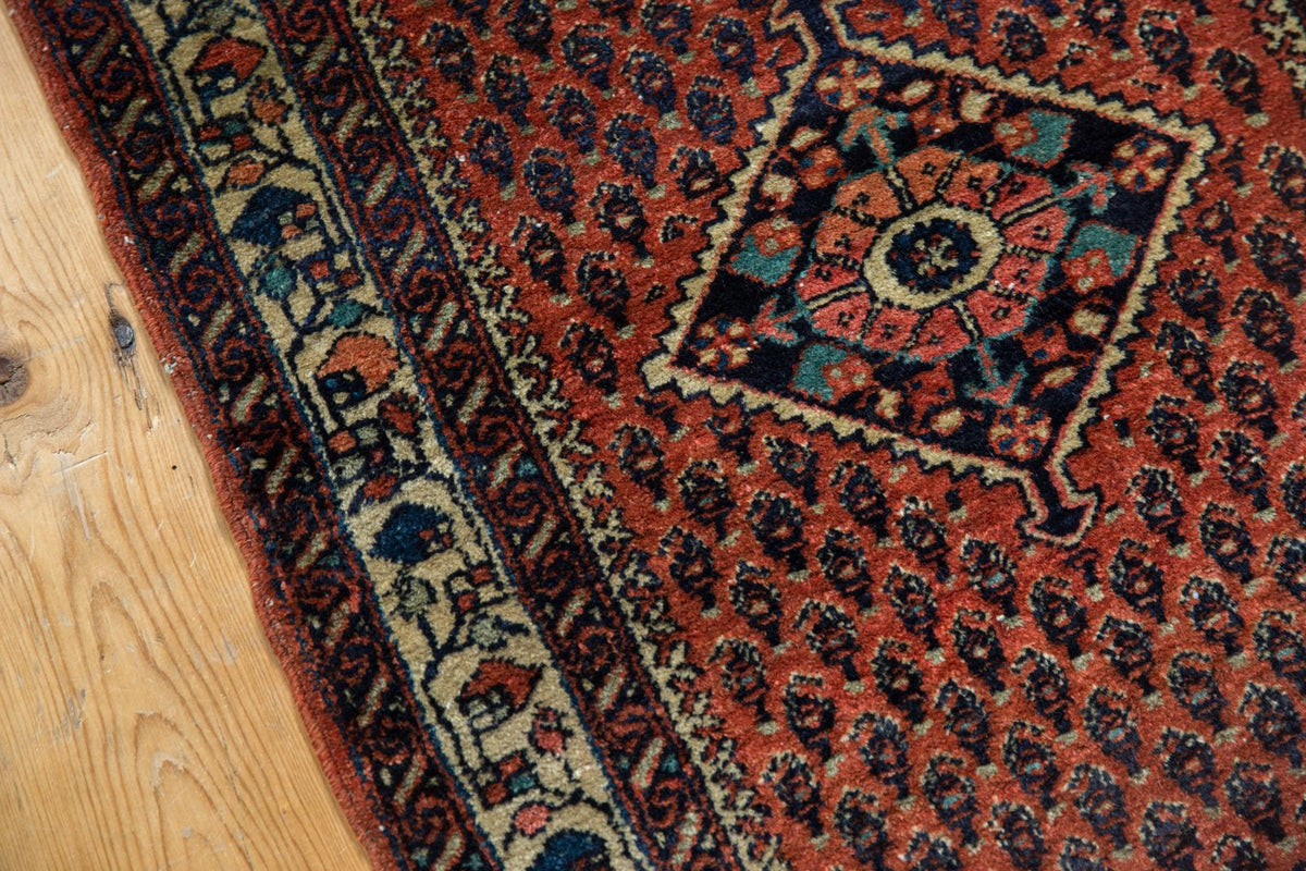 2x2.5 Vintage Engelas Square Rug Mat
