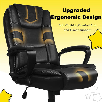 Big And Tall Ergonomic Office Chair Adjustable Armrests