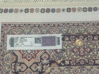 Turkish Silk Rug 4x6, Dome Design, Memluk Carpet, Bamboo Silk, New