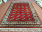 7' X 9' Vintage Handmade Bokhara Turkoman Pakistan Wool Rug Carpet Nice