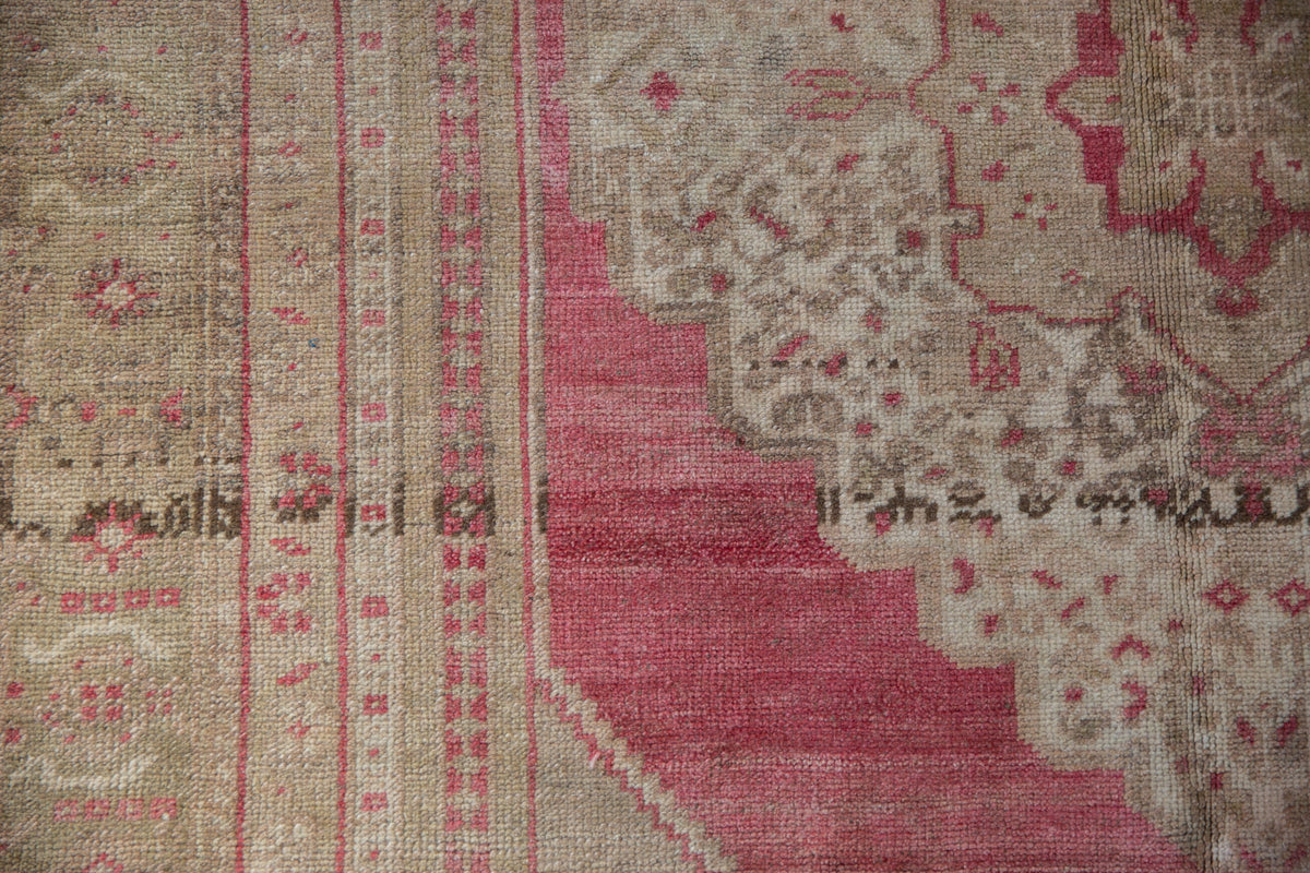 5x8.5 Vintage Distressed Oushak Carpet