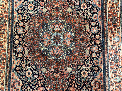 Karastan Rug 5.9 x 9, Ka'shan Medallion #741, Original Collection 700 Series, Discontinued, Wool Pile
