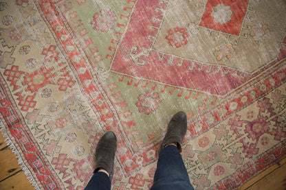 6x9 Vintage Distressed Oushak Carpet