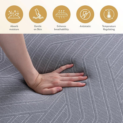 Queen Twelve Inches Gel Cooling Technology Pro Mattress