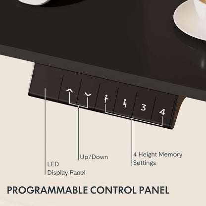 Electric Standing Desk 48x24 Inch Adjustable Height