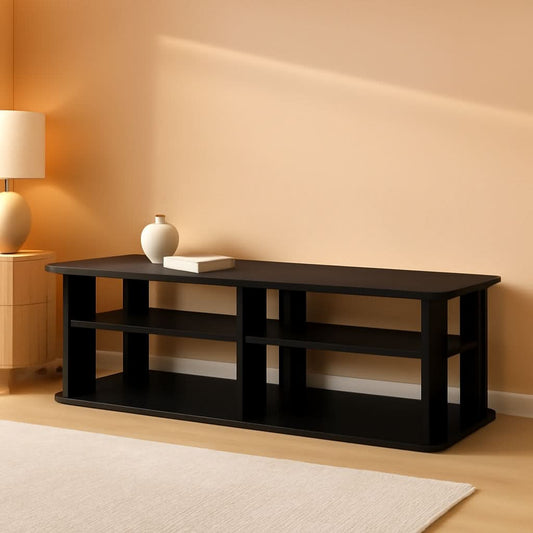 Entertainment Center TV Stand Black For 40 Inch TVs 43 Inch Wide 13 Inch Deep 13 Inch High