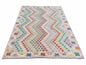 Pink Kilim Rug 6x8 Colorful Turkish Kilim Rug 6 x 8 Flat Weave Kilim Playful Kilim Multicolor Anatolian Chobi New Kilim