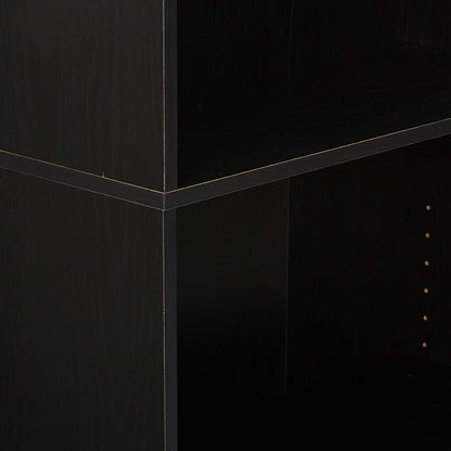 Jaya Black 5 Tier Bookcase For Home Office Storage