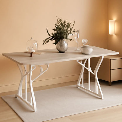 63 Inch Expandable Dining Table Distressed Gray Farmhouse
