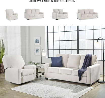 Twin White Premium Ultra Vision Memory Foam Sofa Sleeper