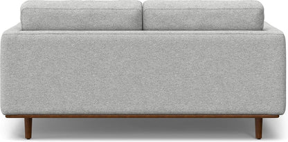Morrison 72 Inch Mid Century Modern Sofa Set Mist Grey