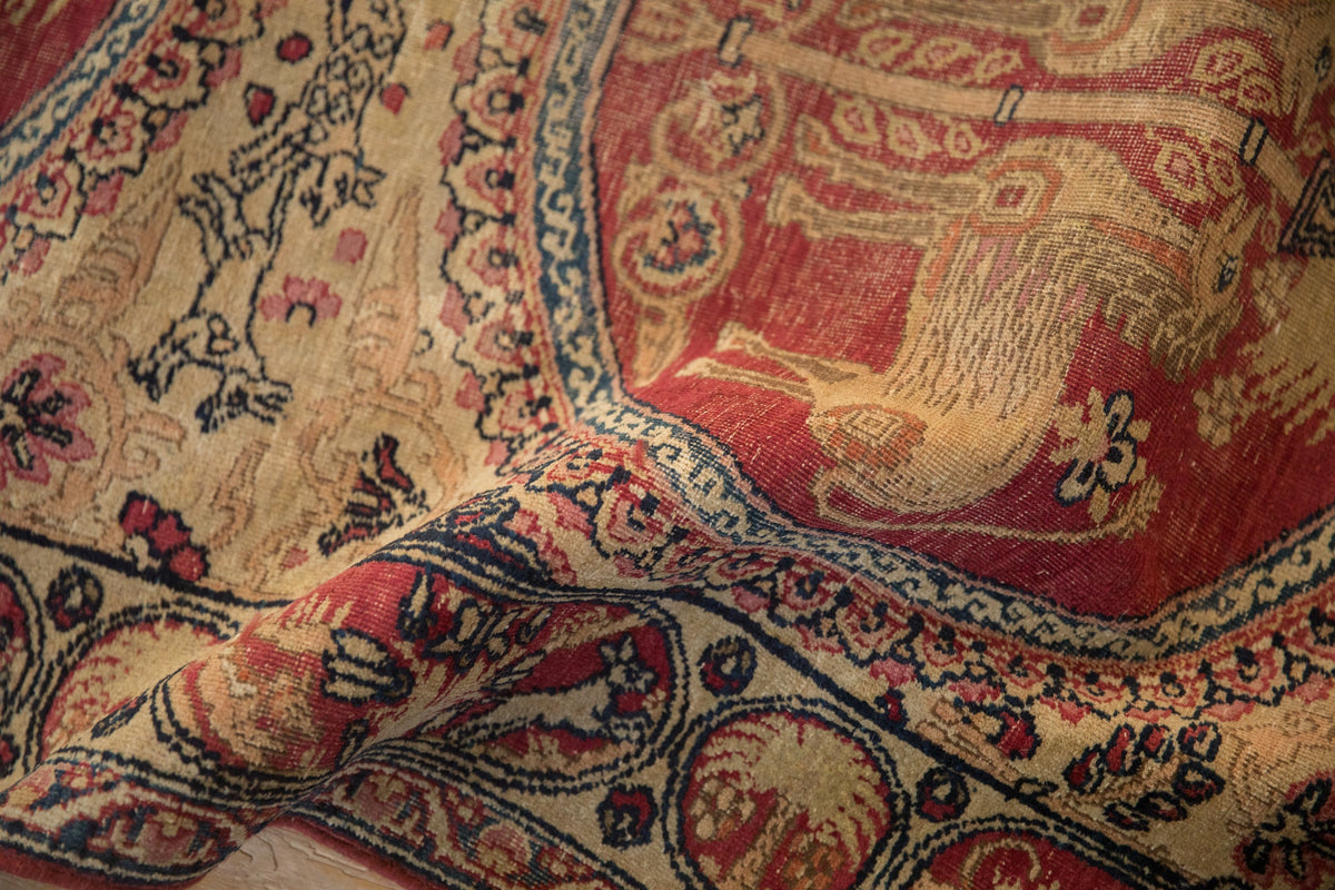 3x11.5 Antique Kerman Rug Runner