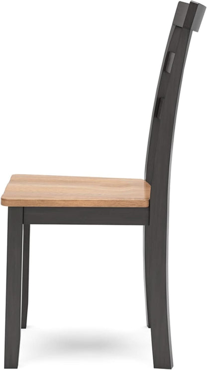 Gesthaven Solid Wood Dining Chair Set of 2 Natural Brown