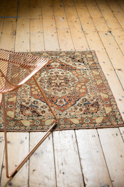 2.5x4 Antique Haji Jalili Tabriz Rug
