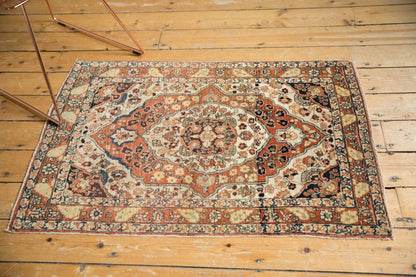 2.5x4 Antique Haji Jalili Tabriz Rug
