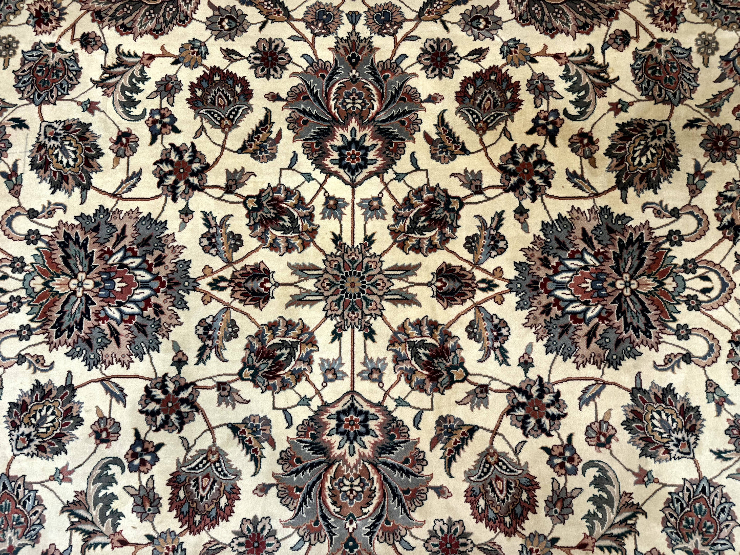 Pak Persian Rug 9x12, Allover Pattern, Fine Handmade Oriental Carpet