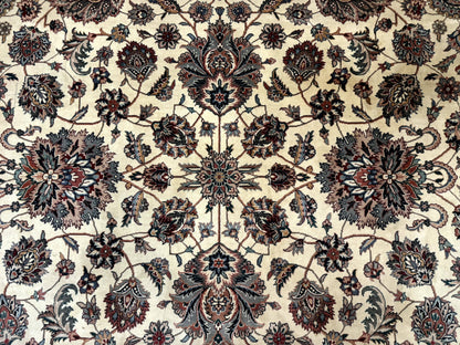 Pak Persian Rug 9x12, Allover Pattern, Fine Handmade Oriental Carpet