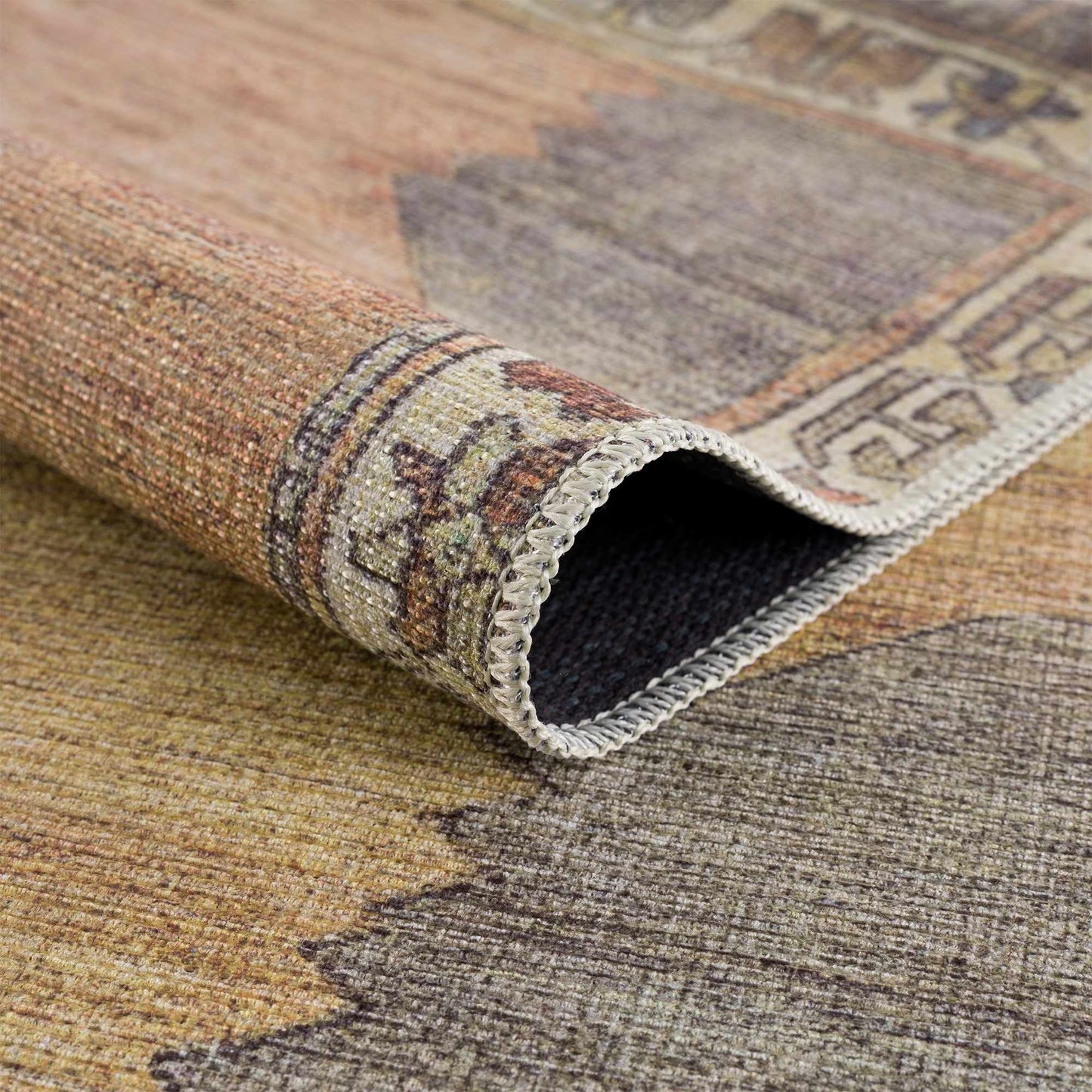 Medinah Washable Runner Rug