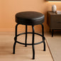 30 Inch Embossed Fender Logo Swivel Bar Stool Black