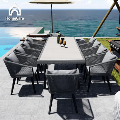 Elegant 11 Piece Patio Dining Set for Outdoor Spaces