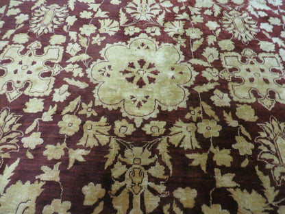 10' X 15' Hand Made Pakistan Wool on Cotton Rug Peshawar # 200A