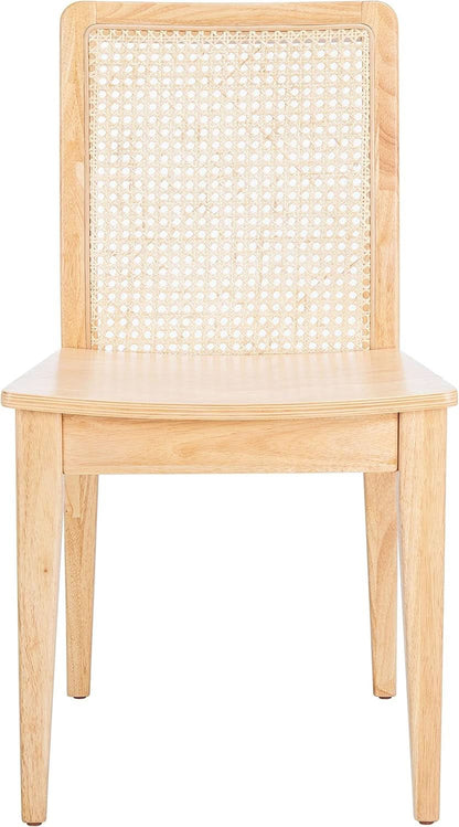 Natural Rattan Dining Chair Set Of 2 For Home Dining Room