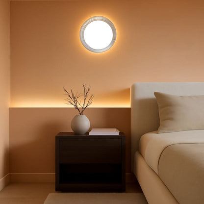 6 Inch 5CCT Dimmable LED Recessed Ceiling Light With Night Light 24 Pack Ultra Thin Canless Downlight