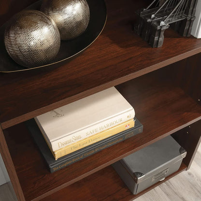 Beginnings 3 Shelf Bookcase In Brook Cherry Finish