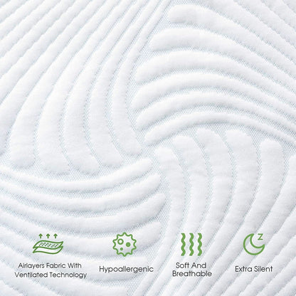 Queen Size Heated Mattress Pad with 10 Heat Settings