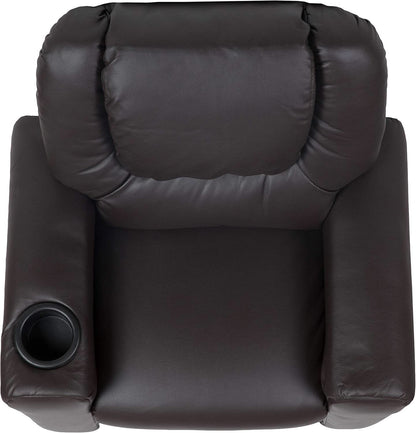 Vana Leathersoft Kids Recliner With Cup Holder And Headrest
