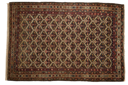 4x6 Antique Fine Malayer Rug